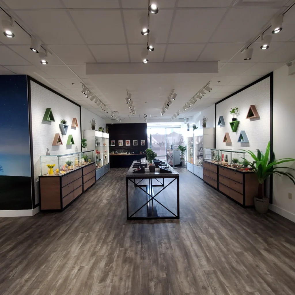 Commercial drywall with completed drywall installation