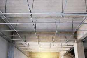 drywall ceiling vs t bar ceiling comparison in Edmonton basement renovation
